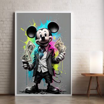 Mickey Mouse Canvas Art