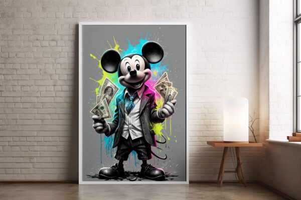 Mickey Mouse Canvas Art