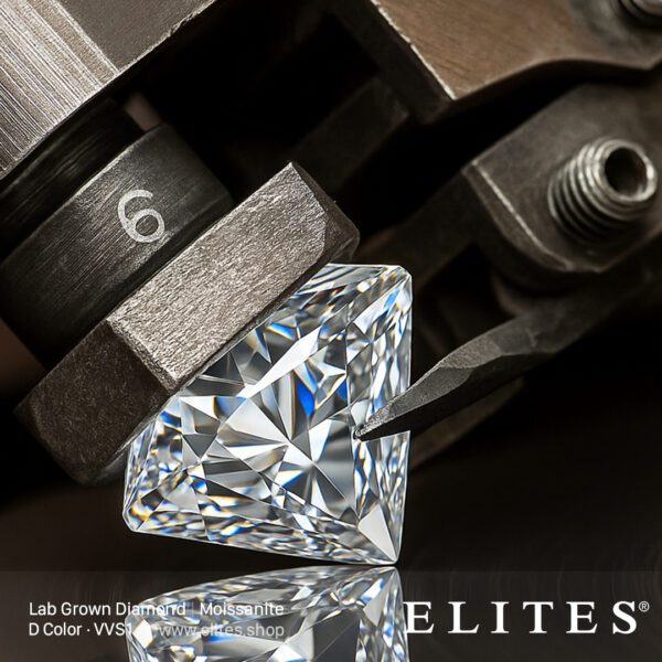 ELITES Diamond Cut Moissanite Jewelry Jewellery